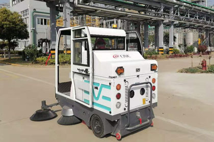 赋能绿色生产，提升清洁效能——先尼科化工引入莱特LT-S26型扫地车